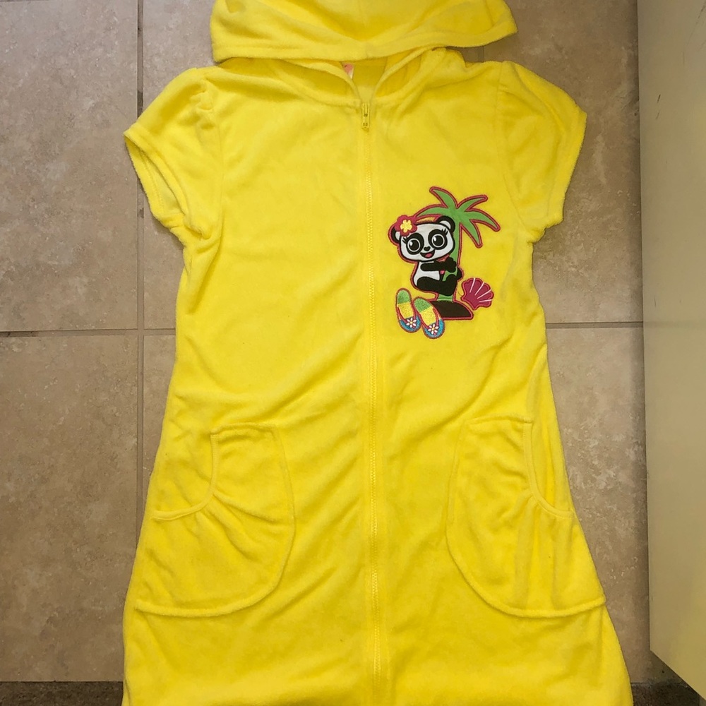 Yellow panda coverup